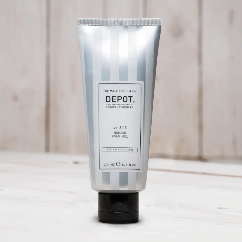 Depot 300 HAIR STYLING NO. 313 MEDIUM HOLD GEL гел за коса за фиксиране и оформяне 200 мл.
