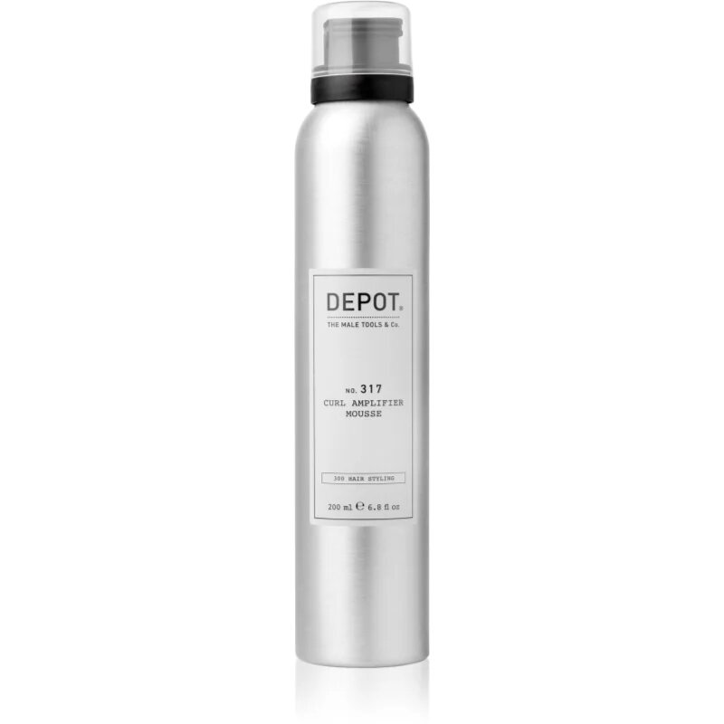 Depot 300 HAIR STYLING NO. 317 CURL AMPLIFIER MOUSSE пяна за коса за оформяне на къдрици за фиксиране и оформяне 200 мл.