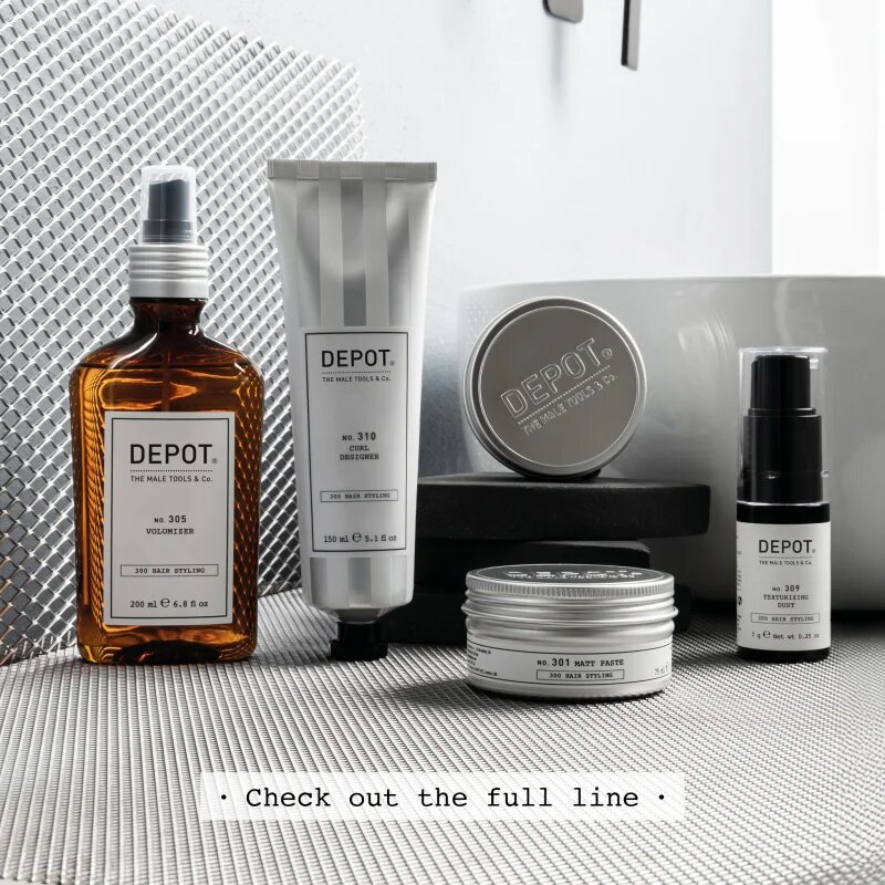Depot 300 HAIR STYLING NO. 317 CURL AMPLIFIER MOUSSE пяна за коса за оформяне на къдрици за фиксиране и оформяне 200 мл.