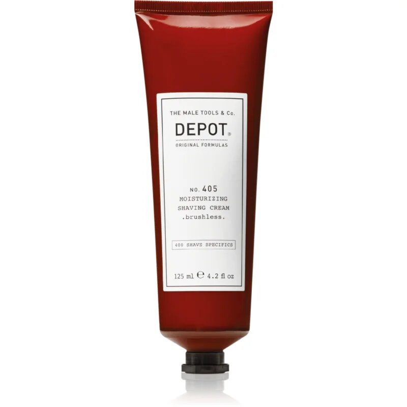 Depot 400 SHAVE SPECIFICS NO. 405 MOISTURIZING SHAVING CREAM хидратиращ крем за бръснене brushless 125 мл.
