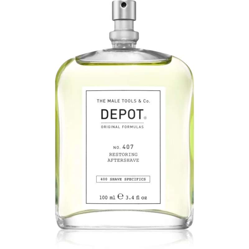 Depot 400 SHAVE SPECIFICS NO. 407 RESTORING AFTERSHAVE освежаващ афтършейв 100 мл.