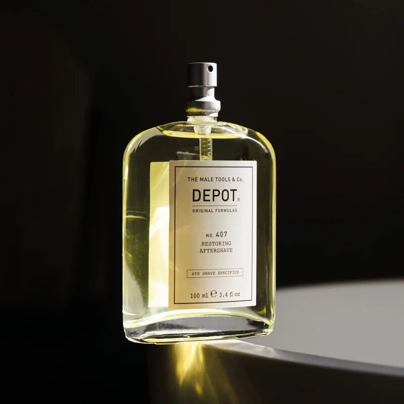 Depot 400 SHAVE SPECIFICS NO. 407 RESTORING AFTERSHAVE освежаващ афтършейв 100 мл.