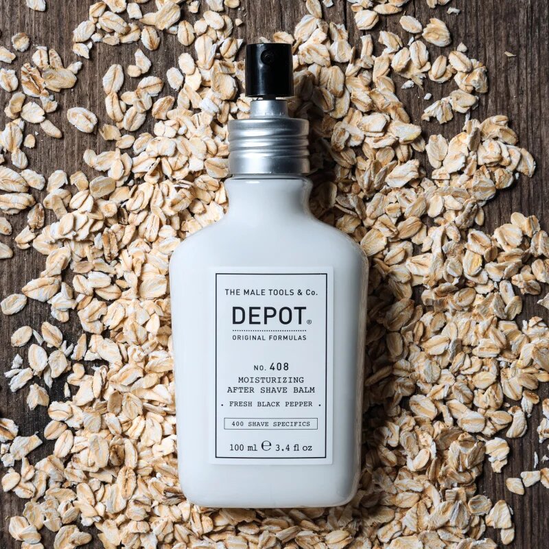 Depot 400 SHAVE SPECIFICS NO. 408 MOISTURIZING AFTER SHAVE BALM хидратиращ балсам след бръснене Fresh Black Pepper 100 мл.