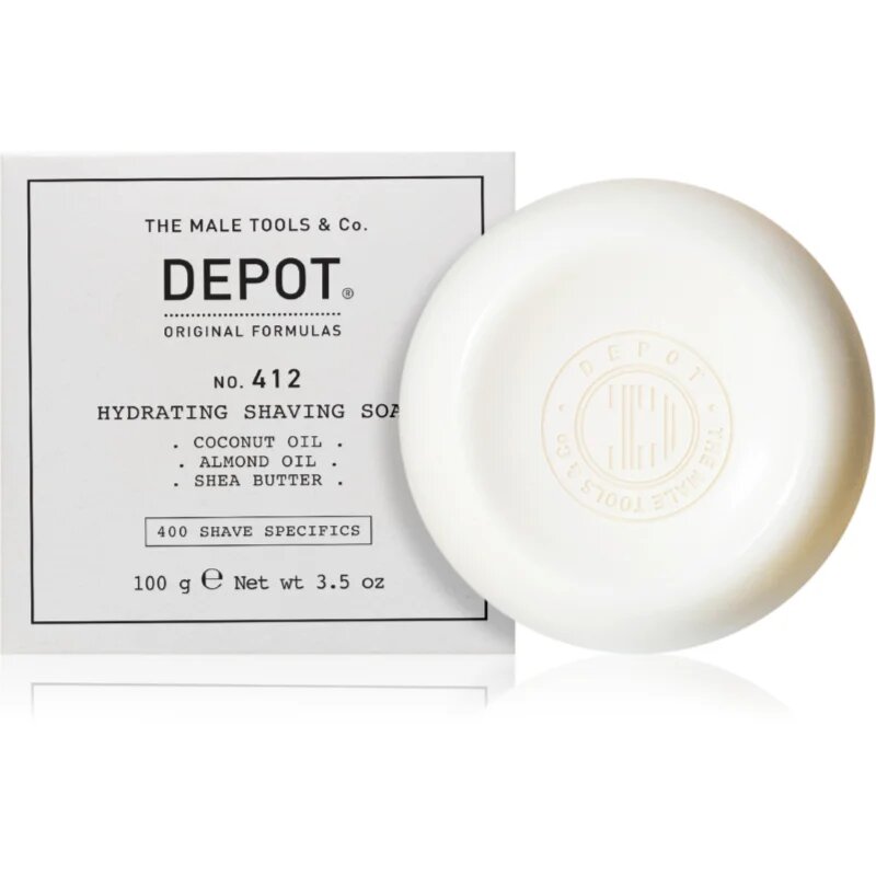 Depot 400 SHAVE SPECIFICS NO. 412 HYDRATING SHAVING FOAM хидратиращ сапун бръснене 100 гр.