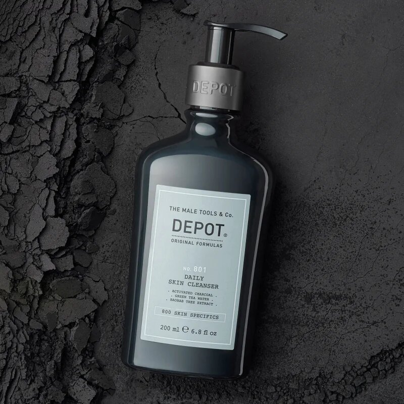 Depot 800 SKIN SPECIFICS NO. 801 DAILY SKIN CLEANSER почистващ гел за всички типове кожа на лицето 200 мл.
