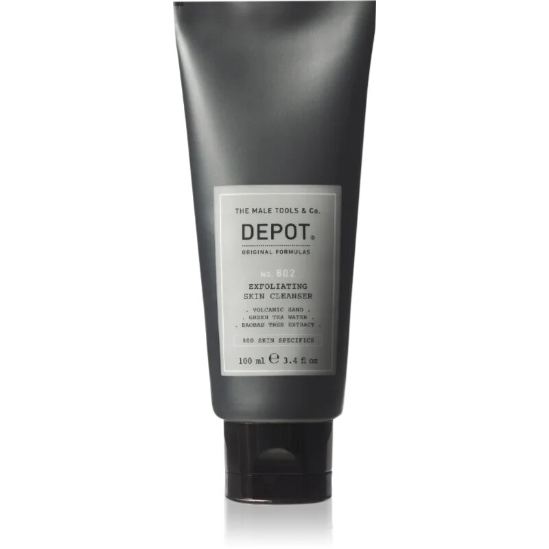 Depot 800 SKIN SPECIFICS NO. 802 EXFOLIATING SKIN CLEANSER ексфолиращ почистващ гел за мъже 100 мл.