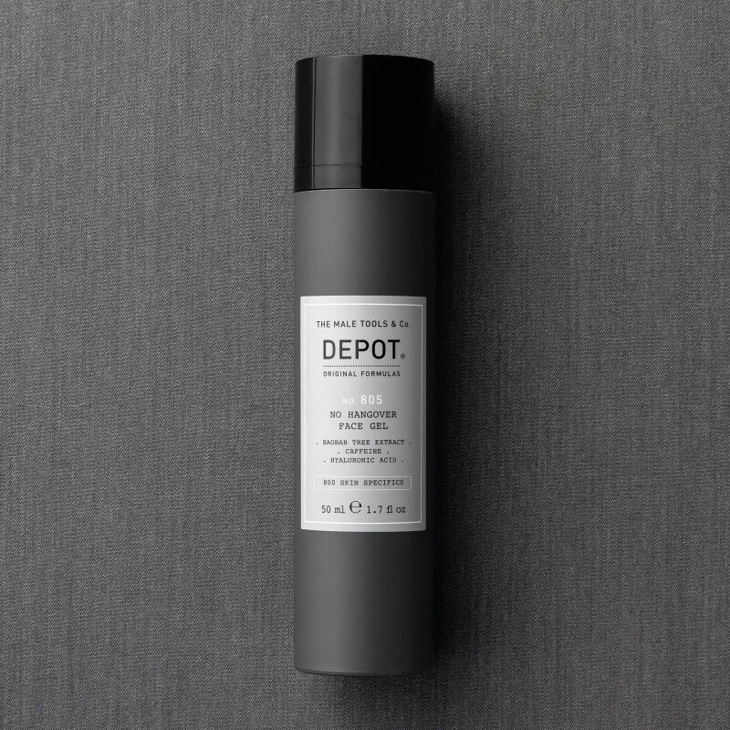 Depot 800 SKIN SPECIFICS NO. 805 NO HANGOVER FACE GEL хидратиращ гел за всички типове кожа на лицето 50 мл.