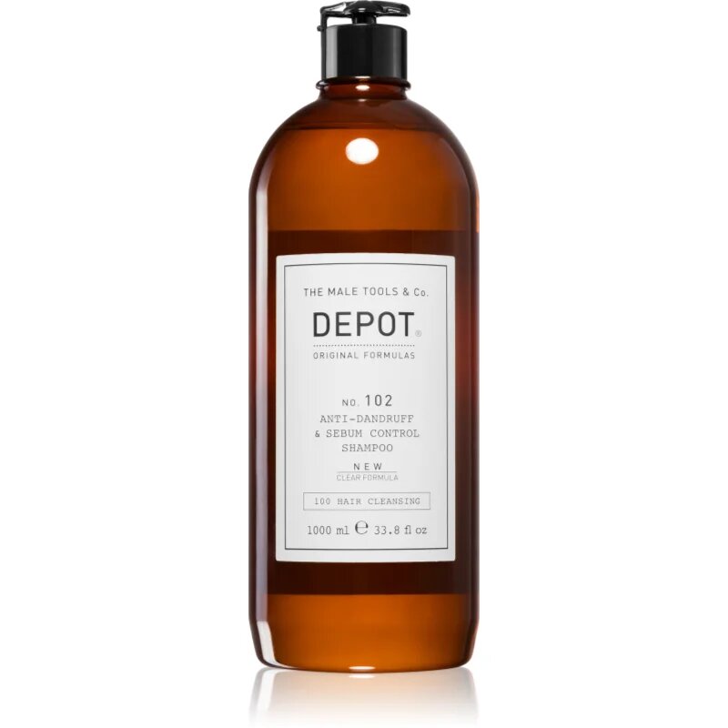 Depot No. 102 Anti-Dandruff & Sebum Control Shampoo шампоан за възстановяване на баланса на мазния скалп 1000 мл.