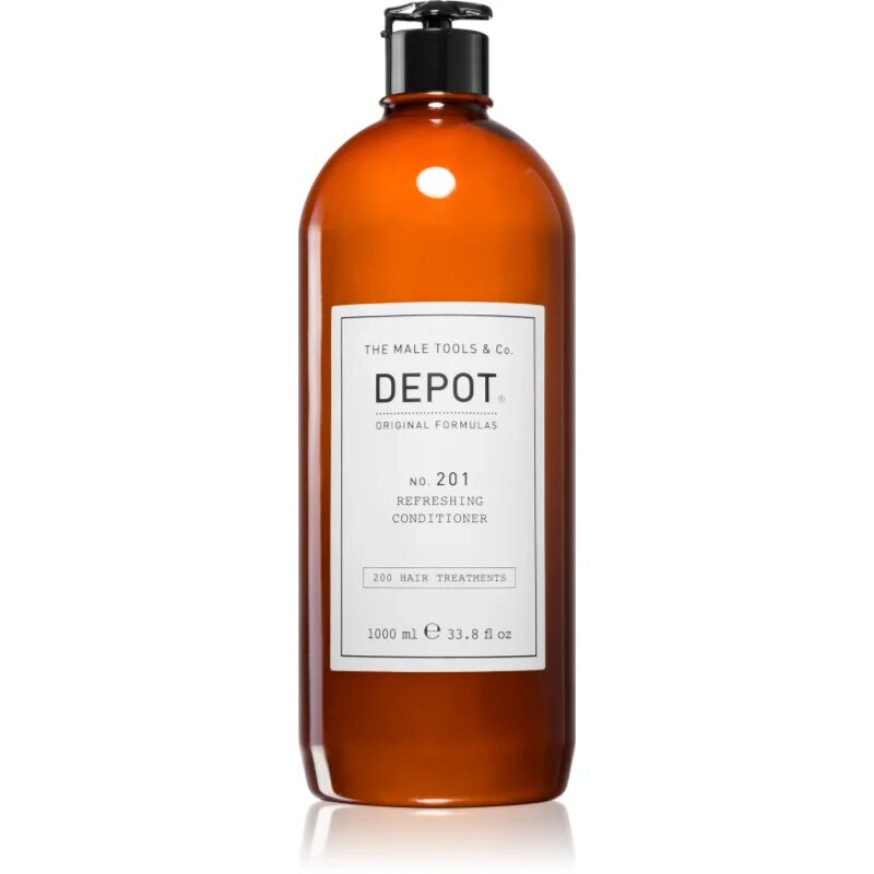 Depot No. 201 Refreshing Conditioner хидратиращ балсам за блясък и мекота на косата 1000 мл.
