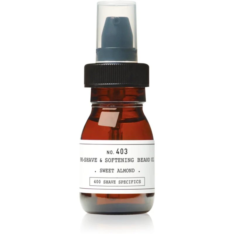 Depot NO. 403 PRE-SHAVE & SOFTENING BREAD OIL олио преди бръснене Sweet Almond 30 мл.