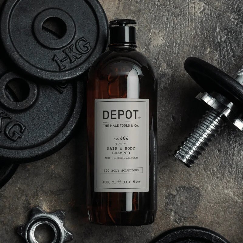 Depot No. 606 Sport Hair & Body шампоан за коса и тяло 1000 мл.