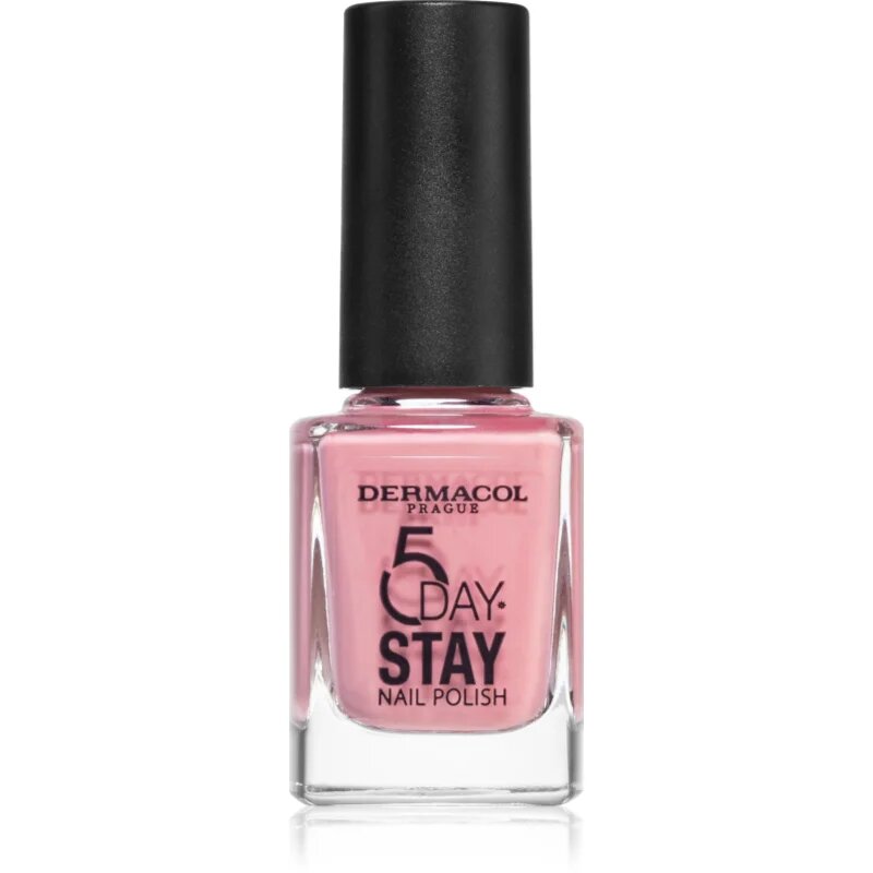 Dermacol 5 Day Stay дълготраен лак за нокти цвят 09 Candy Shop 11 мл.
