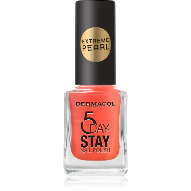 Dermacol 5 Day Stay Extreme Pearl лак за нокти перлен блясък цвят 3 11 мл.