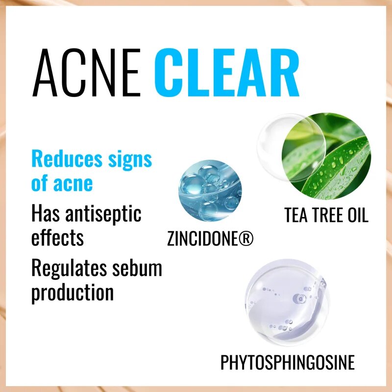 Dermacol Acne Clear интензивна грижа за проблемна кожа без парфюм 15 мл.