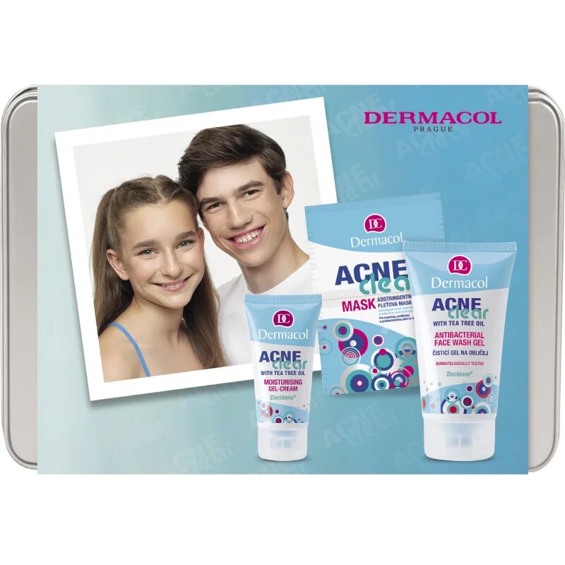 Dermacol Acne Clear подаръчен комплект за проблемна кожа акне