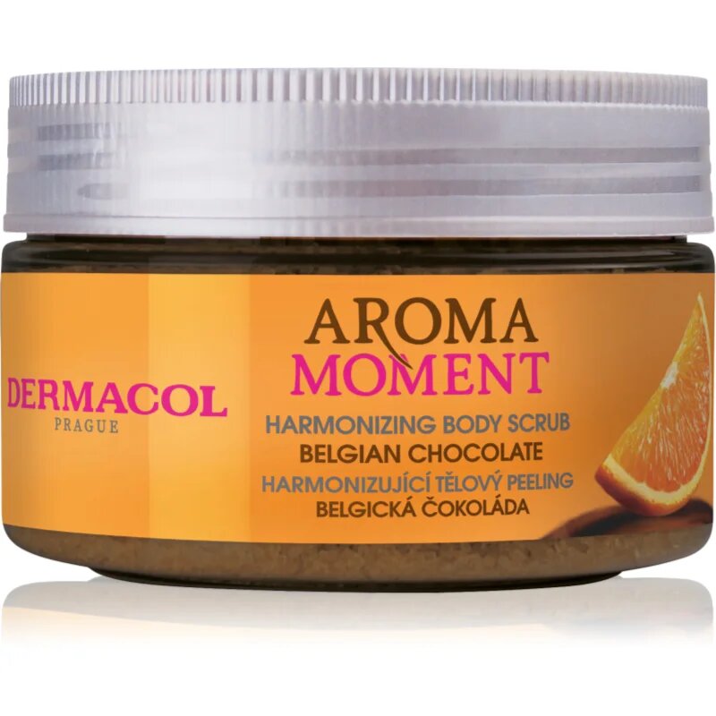 Dermacol Aroma Moment Belgian Chocolate пилинг за тяло 200 гр.