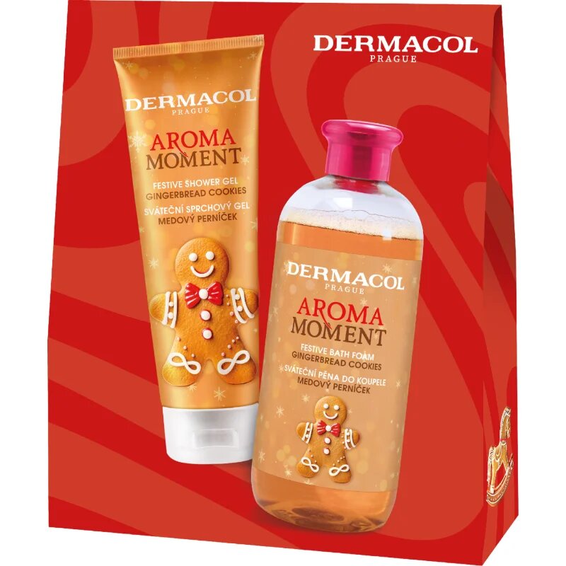 Dermacol Aroma Moment Gingerbread Cookies подаръчен комплект в коледен стил