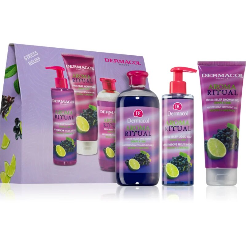 Dermacol Aroma Moment Grape & Lime подаръчен комплект за вана