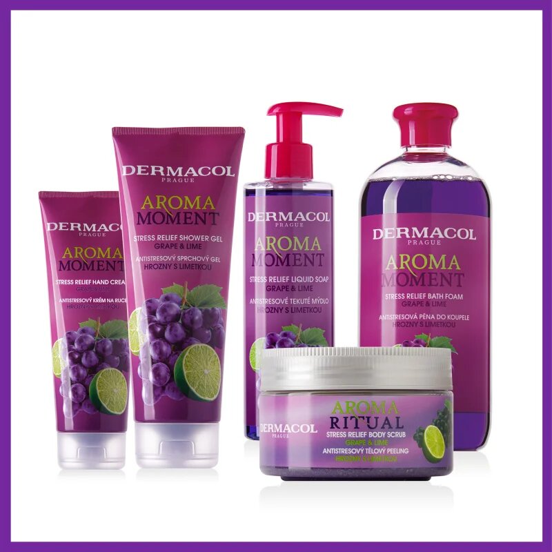 Dermacol Aroma Moment Grape & Lime подаръчен комплект за вана
