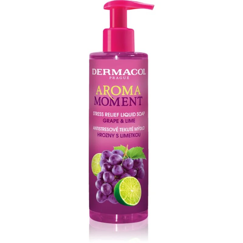 Dermacol Aroma Moment Grape & Lime течен сапун антистрес 250 мл.