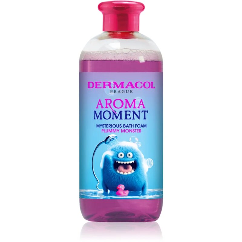 Dermacol Aroma Moment Plummy Monster пяна за вана за деца аромати Plum 500 мл.