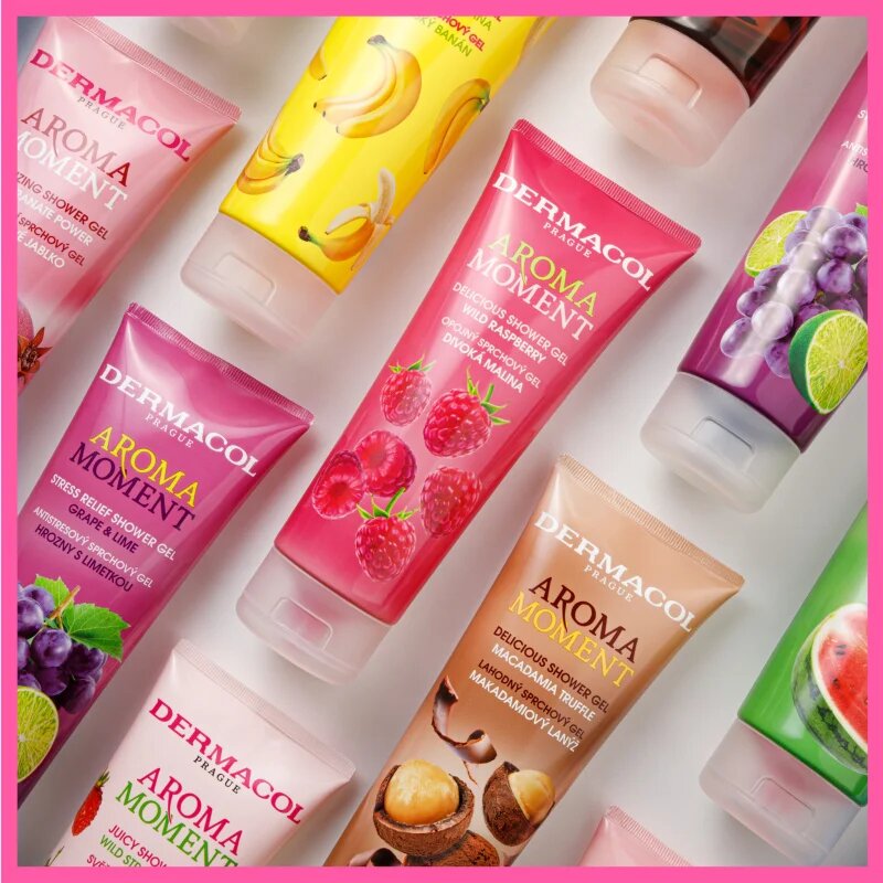 Dermacol Aroma Moment Wild Raspberry опияняващ душ гел 250 мл.