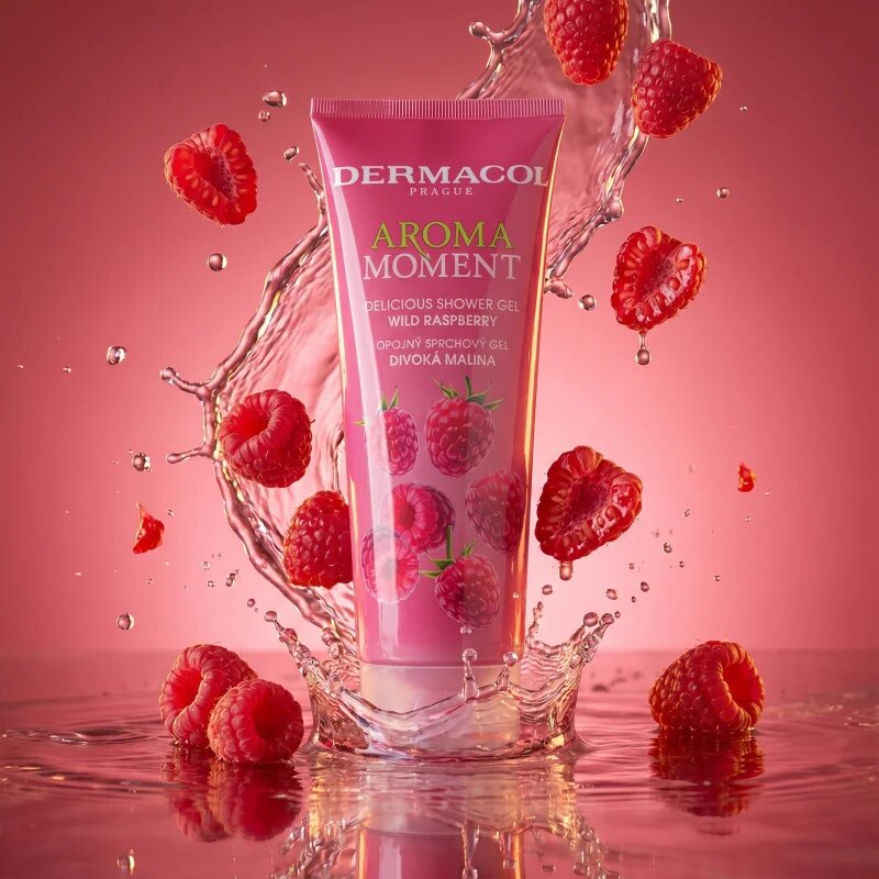 Dermacol Aroma Moment Wild Raspberry опияняващ душ гел 250 мл.