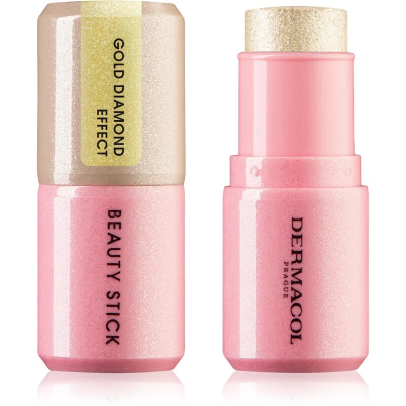 Dermacol Beauty Stick Highlight кремообразен озарител в стик цвят 01 Rosegold 7 гр.