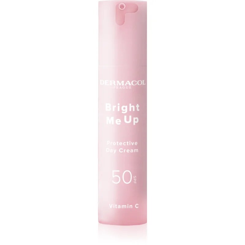 Dermacol Bright Me Up Protective Day Cream дневен предпазващ крем с витамин С SPF 50 50 мл.