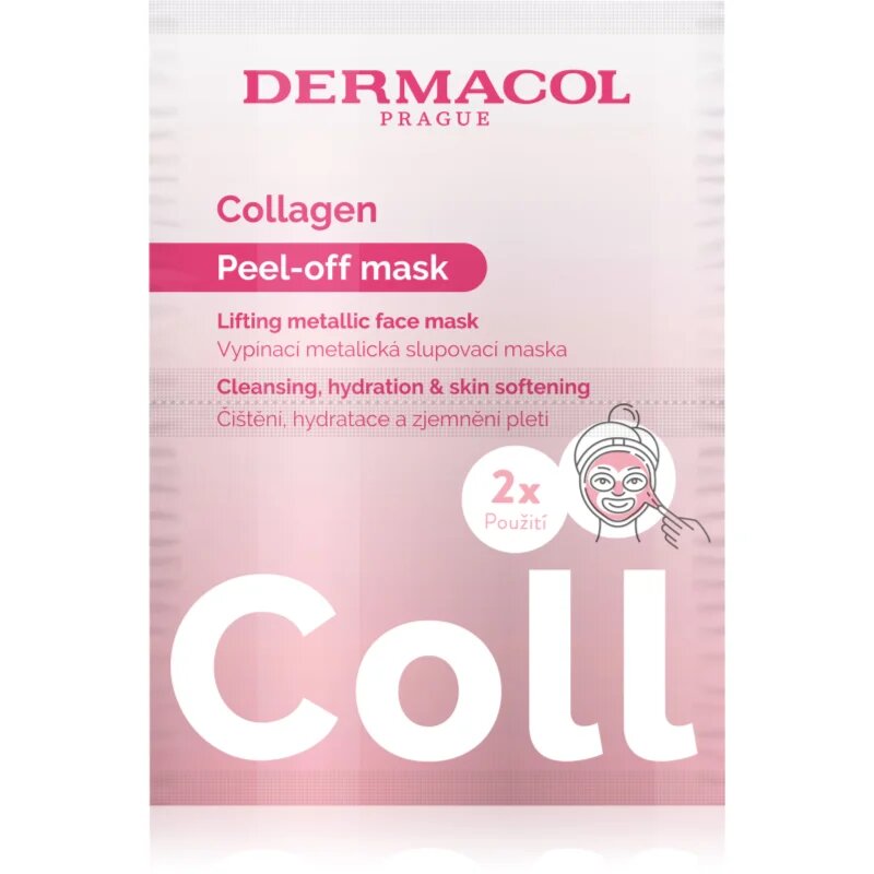 Dermacol Collagen отлепваща лифтинг маска 2x8 мл.