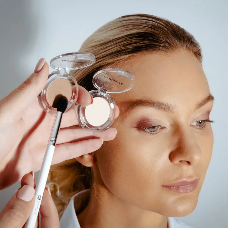 Dermacol Compact Mono сенки за очи за мокро и сухо нанасяне цвят 03 Rosé 2 гр.