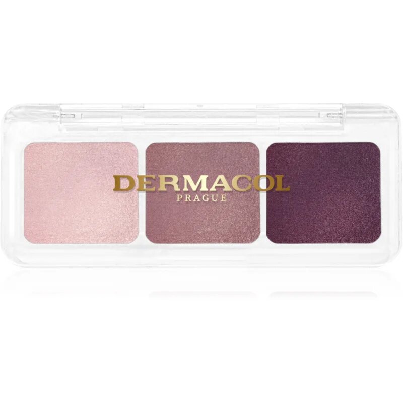 Dermacol Compact Trio палитра сенки за очи цвят 1 French Vineyard 4.2 гр.