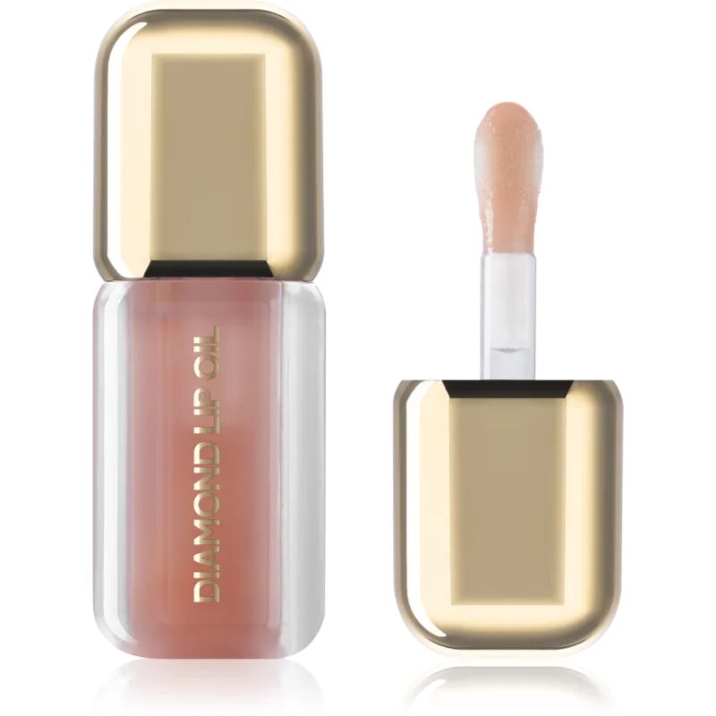 Dermacol Diamond Edition Lip Oil тониращо олио за устни с увеличаващ ефект цвят 04 Vanilla Bliss 4 мл.