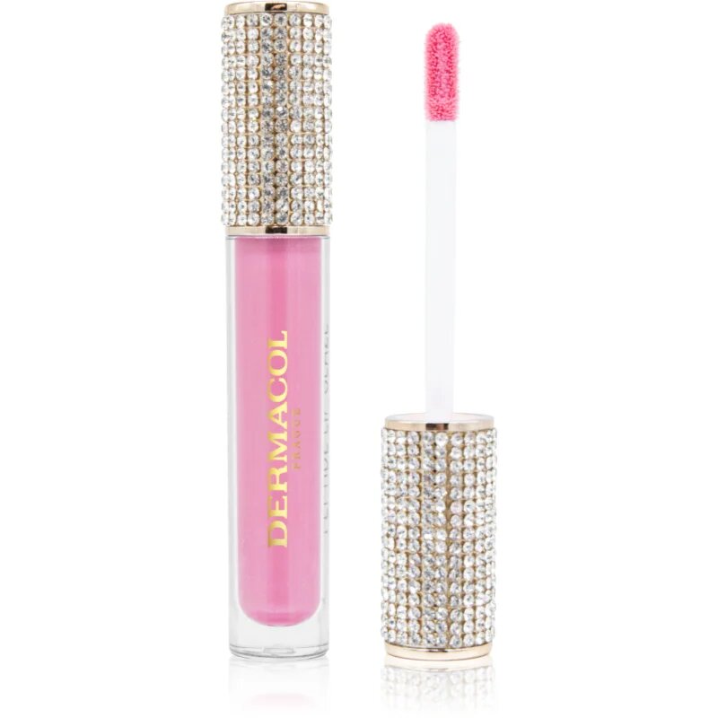 Dermacol Diamond Edition Peptide Lip Glaze гланц-грижа за устни с пептиди цвят 02 Very Vera 2.5 мл.