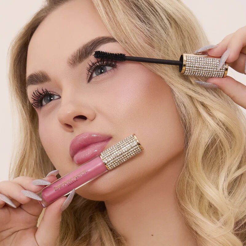 Dermacol Diamond Edition Peptide Lip Glaze гланц-грижа за устни с пептиди цвят 02 Very Vera 2.5 мл.