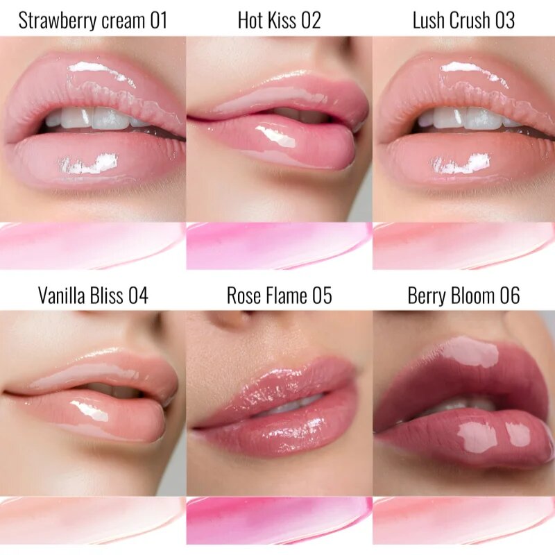 Dermacol Diamond Lip Oil тониращо олио за устни с увеличаващ ефект цвят 06 Berry Bloom 4 мл.