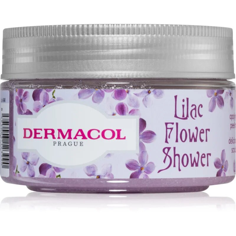 Dermacol Flower Care Lilac захарен скраб за тяло 200 гр.