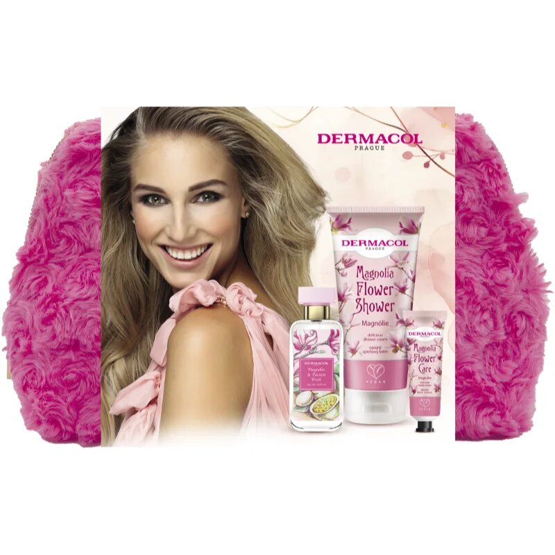 Dermacol Flower Care Magnolia подаръчен комплект с аромат на цветя за жени