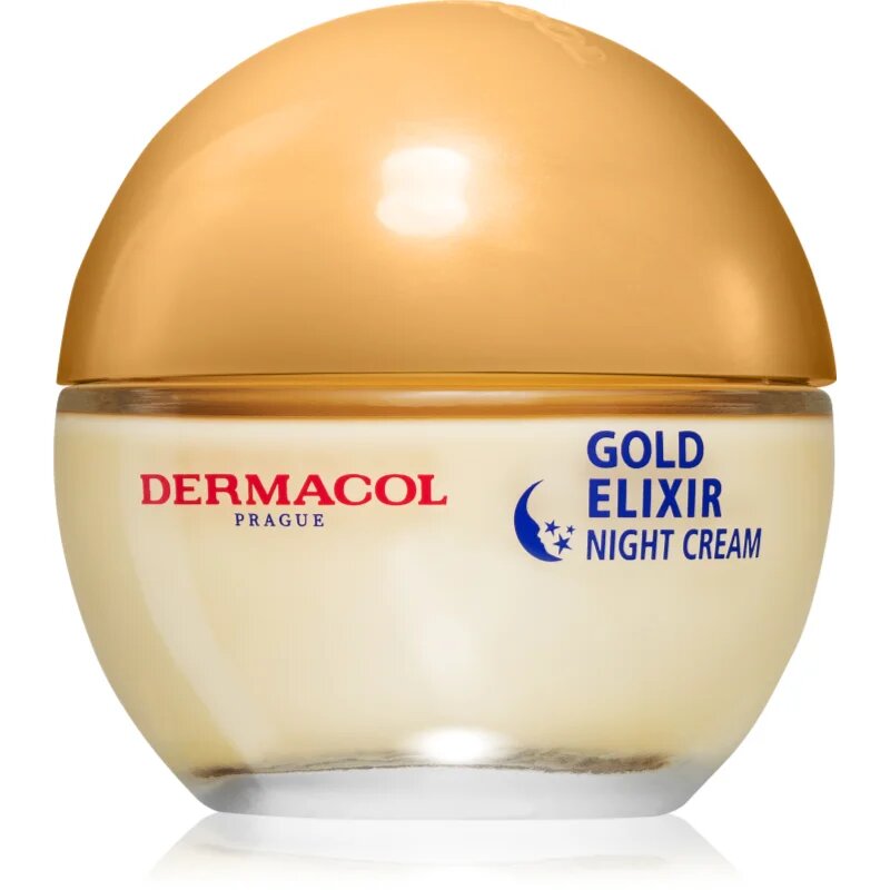Dermacol Gold Elixir нощен подмладяващ крем с хайвер 50 мл.