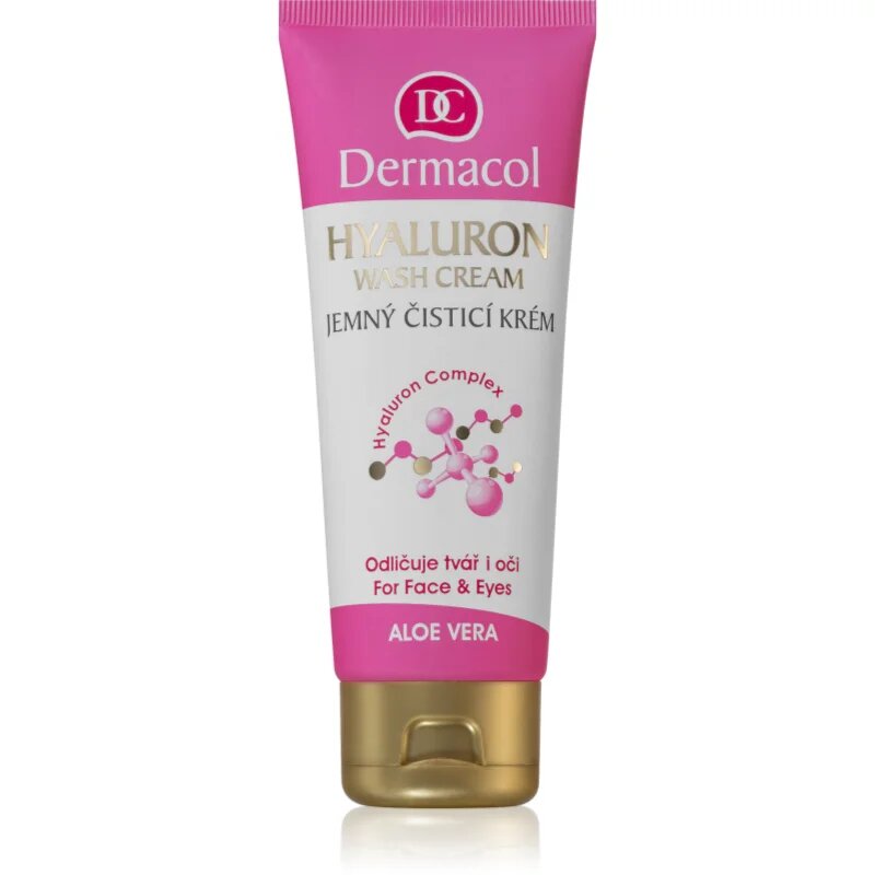 Dermacol Hyaluron нежно почистващ крем за лице и очи 100 мл.