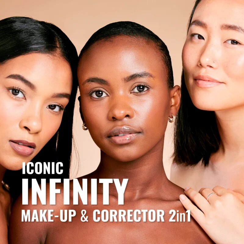 Dermacol Infinity високо покривен фон дьо тен SPF 15 цвят 2.5 Vanilla 20 гр.