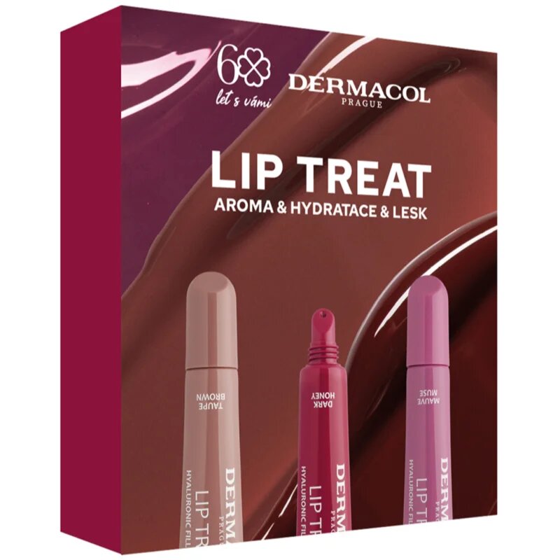 Dermacol Lip Treat подаръчен комплект за устни