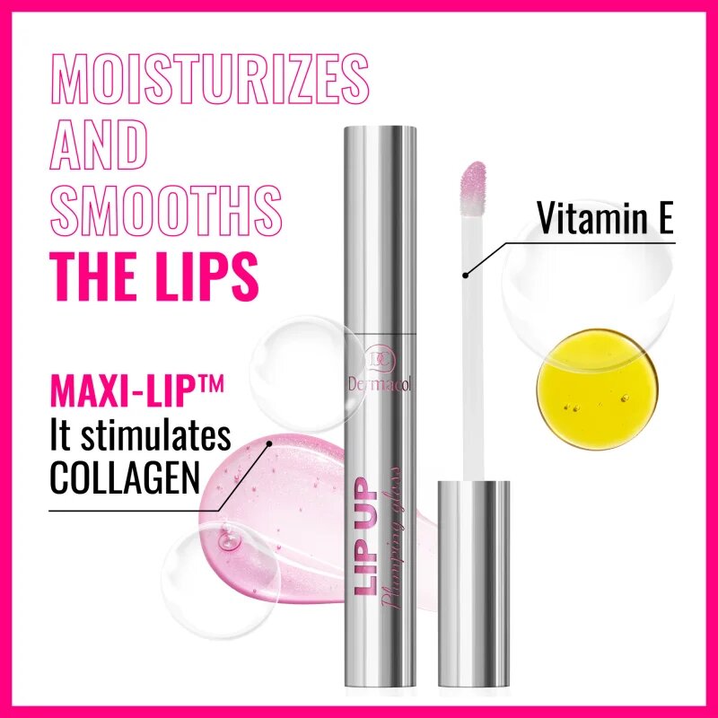 Dermacol Lip Up блясък за устни за по-голям обем цвят 3 3 мл.