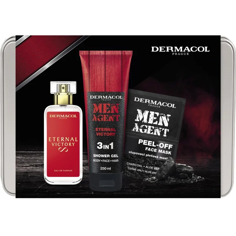 Dermacol Men Agent Eternal Victory подаръчен комплект за тяло и лице за мъже
