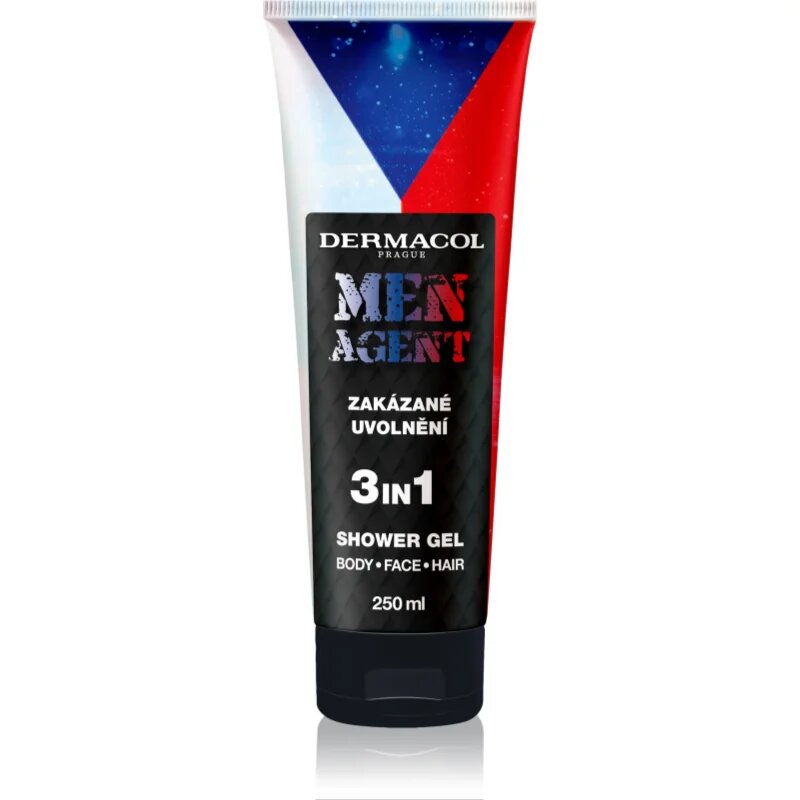 Dermacol Men Agent Ice Hockey душ-гел за мъже 3 в 1 250 мл.