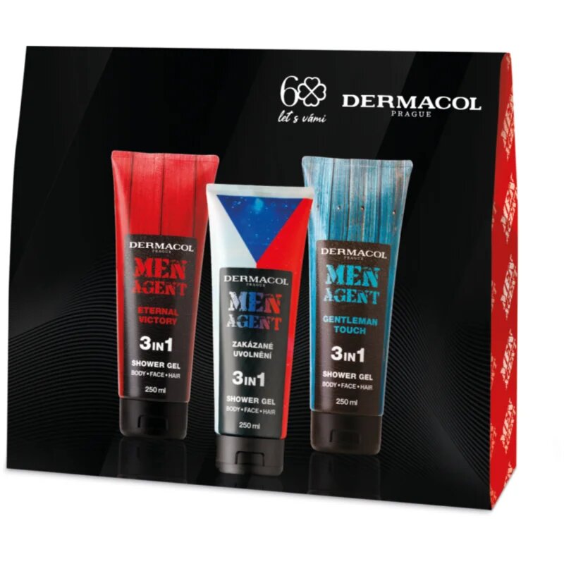 Dermacol Men Agent Mix подаръчен комплект под душа за мъже