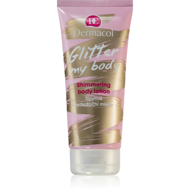 Dermacol My Body хидратиращо мляко за тяло с блясък 200 мл.