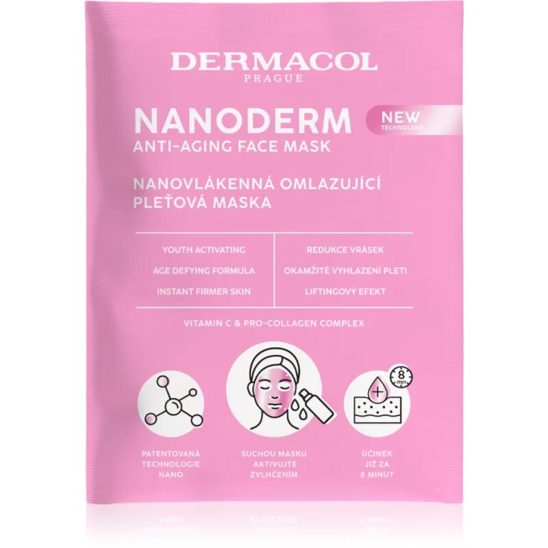 Dermacol Nanoderm подмладяваща маска за лице 1.8 гр.