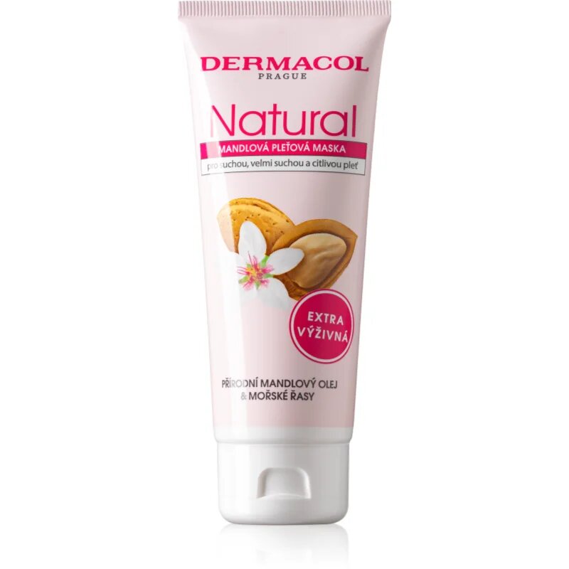 Dermacol Natural подхранваща маска - крем за чувствителна много суха кожа 100 мл.