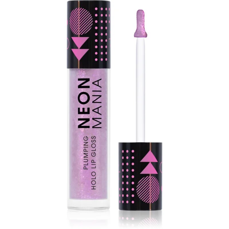 Dermacol Neon Mania блясък за устни с блестящи частици с увеличаващ ефект цвят 2 4 мл.